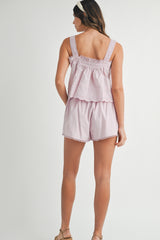 BRIELYN TOP AND SHORTS SET