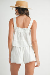 BRIELYN TOP AND SHORTS SET