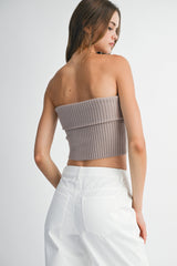 ZHURI RIB KNIT SWEATER CARDIGAN SET