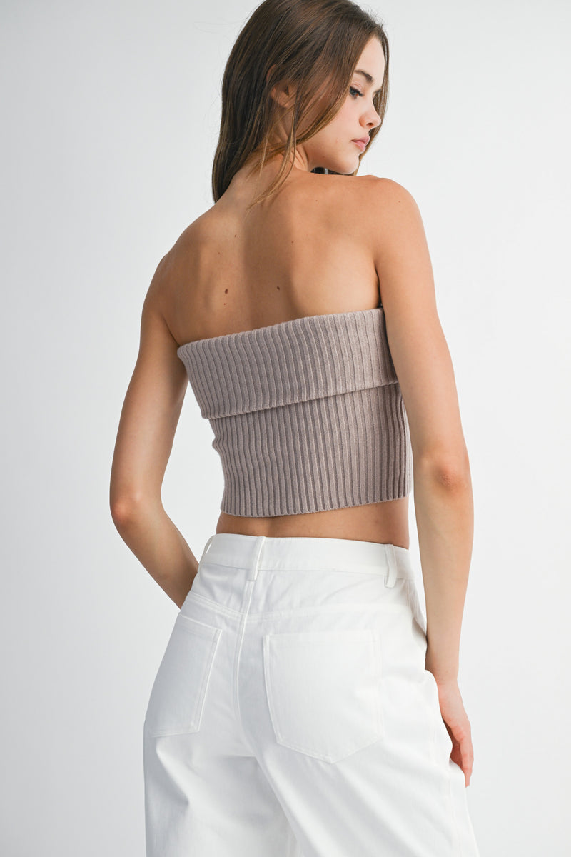 ZHURI RIB KNIT SWEATER CARDIGAN SET