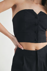 KALI SPRINGFIELD TUBE VEST AND SHORTS SET