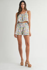LORIMER CROP TOP AND SHORTS SET