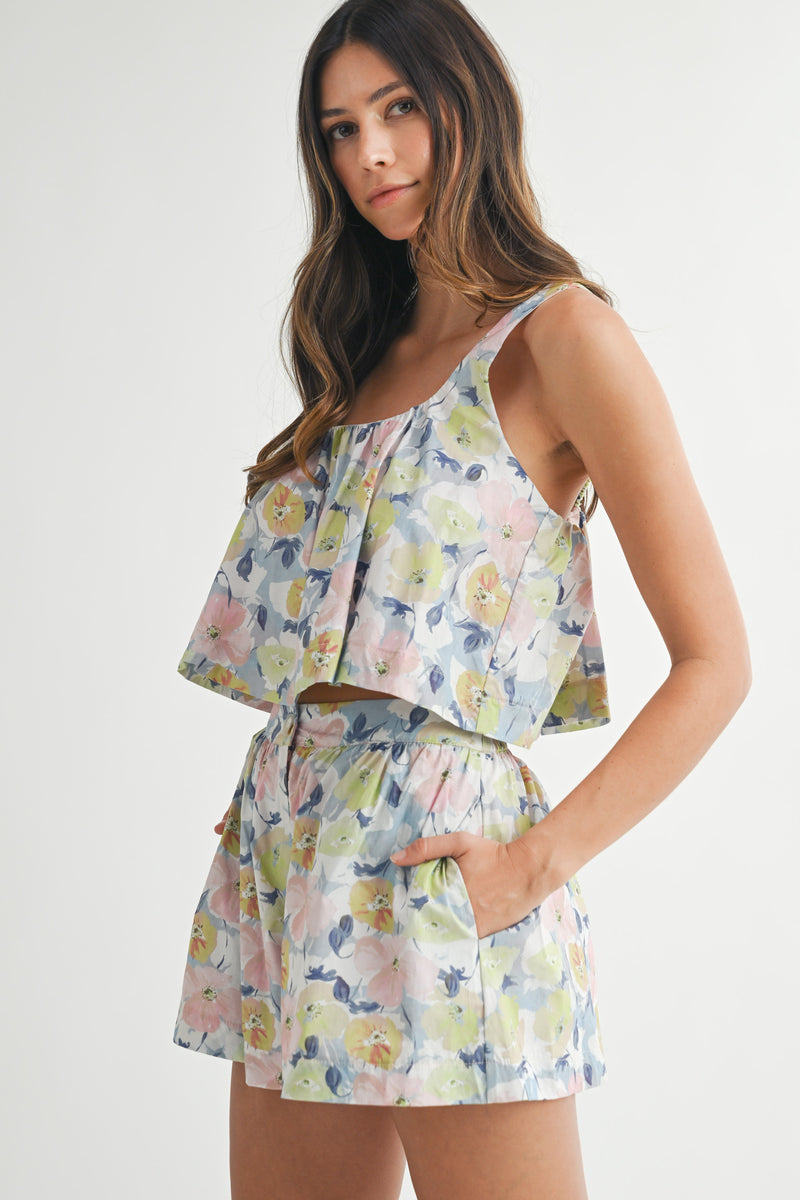 LORIMER CROP TOP AND SHORTS SET