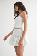 VALERIE TOP MINI SKIRT SET