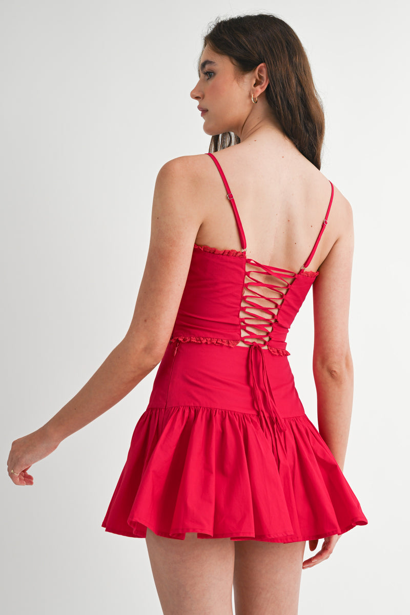 VALERIE TOP MINI SKIRT SET