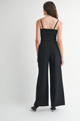 CHEYENNE SQUARE NECK VEST AND PANTS SET