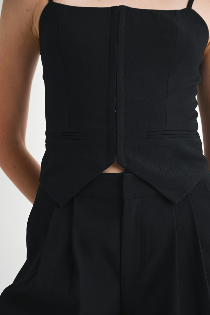 CHEYENNE SQUARE NECK VEST AND PANTS SET