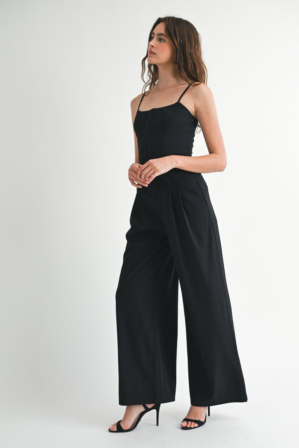 CHEYENNE SQUARE NECK VEST AND PANTS SET
