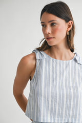 KENDALL CROP TOP AND SHORTS SET