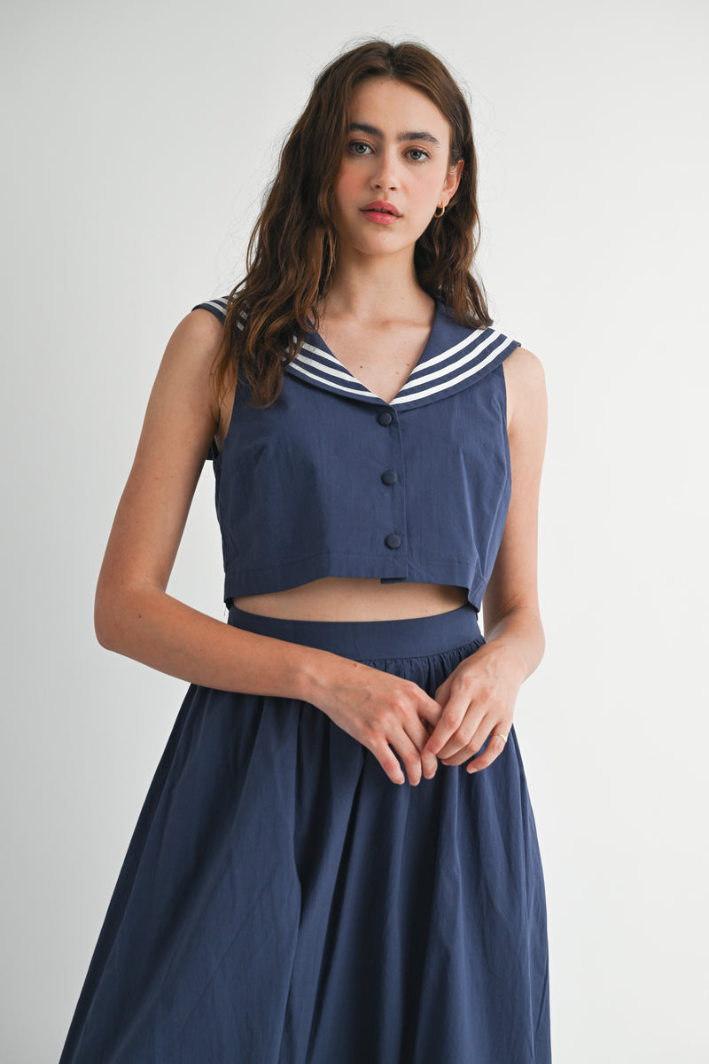 LAURA TOP MIDI SKIRT SET
