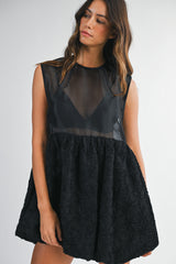 LEXI 3D FLORAL DRESS BRALETTE SET