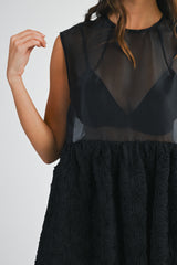 LEXI 3D FLORAL DRESS BRALETTE SET