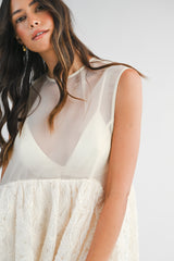 LEXI 3D FLORAL DRESS BRALETTE SET