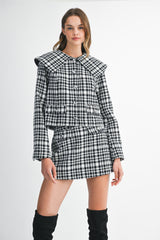 SAMANTHA JACKET MINI SKIRT SET