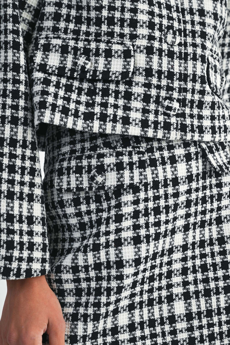 SAMANTHA JACKET MINI SKIRT SET