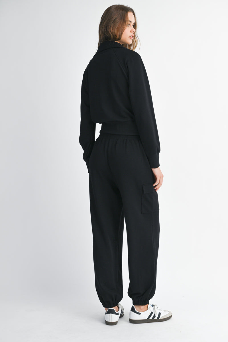 KARTER ZIP UP SWEATSHIRTS AND CARGO PANTS