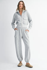 KARTER ZIP UP SWEATSHIRTS AND CARGO PANTS