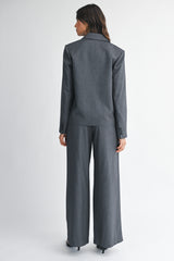 DANNA TAILORED STRIPE PANTS SET