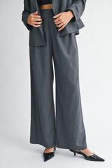 DANNA TAILORED STRIPE PANTS SET