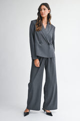 DANNA TAILORED STRIPE PANTS SET
