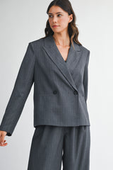 DANNA TAILORED STRIPE PANTS SET