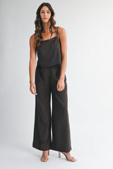 TATIANA STRAP SHOULDER TOP AND PANTS SET