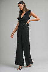 ROMINA ASYMMETRICAL HEM KNIT TOP AND PANTS SET