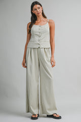 WREN STRAP VEST AND PANTS SET