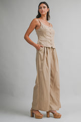 WREN STRAP VEST AND PANTS SET