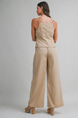 WREN STRAP VEST AND PANTS SET