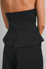 KRISSA HALTER NECK TAILORED TOP AND TROUSER SET