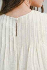 AMELINE PLEATED TOP AND SHORTS SET