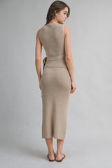 HONORA KNIT TOP AND MIDI SKIRT SET