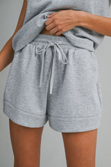 HARLEN HALF ZIP UP TANK OP AND SHORTS SET