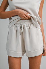 HARLEN HALF ZIP UP TANK OP AND SHORTS SET
