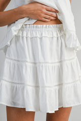 EMBERLY HALTER NECK TOP AND MINI SKIRT SET