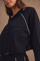ANYA WINDBREAKER JACKET AND SKORT SET