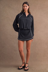 ANYA WINDBREAKER JACKET AND SKORT SET