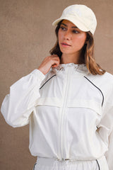 ANYA WINDBREAKER JACKET AND SKORT SET