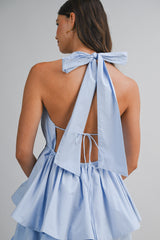 ILA HALTER TOP AND MINI SKIRT SET