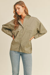 JOANNA OVERSIZED BUTTON DOWN SHIRT