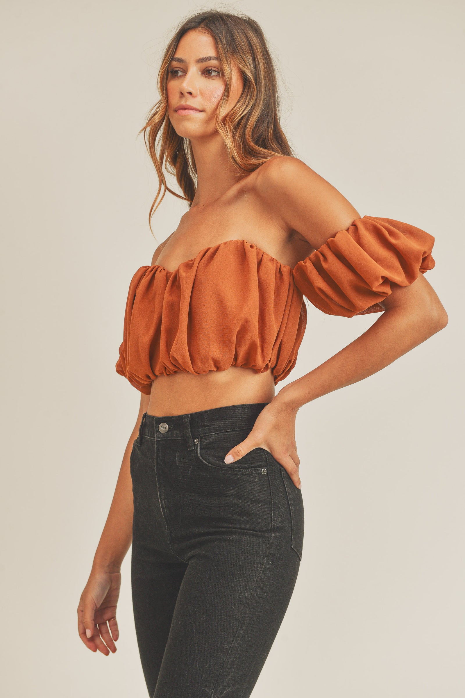 LA FLEUR ONE SHOULDER TOP – AS by DF