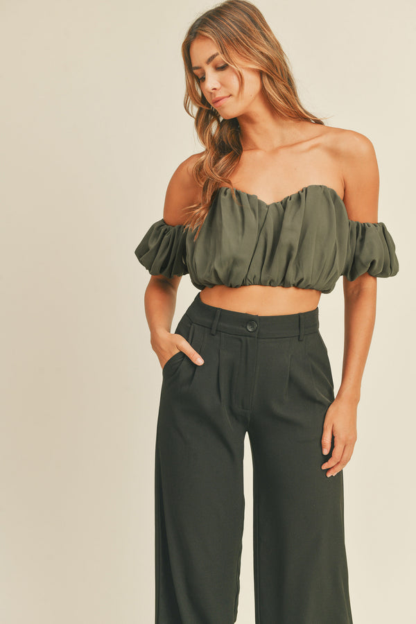 MIRACLE OFF SHOULDER TOP
