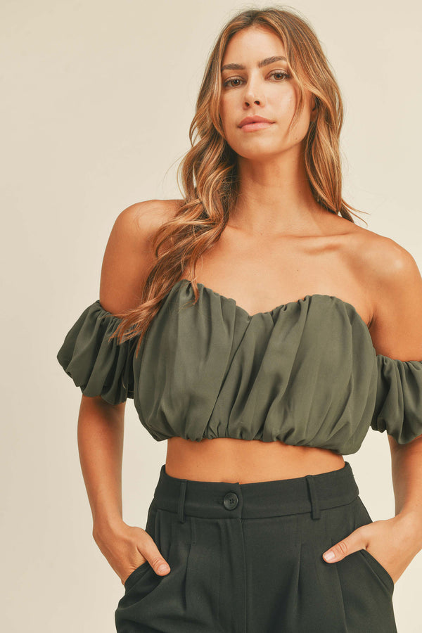 MIRACLE OFF SHOULDER TOP