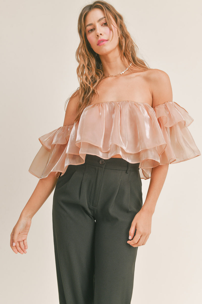 EMERIE OFF SHOULDER TOP