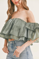 EMERIE OFF SHOULDER TOP