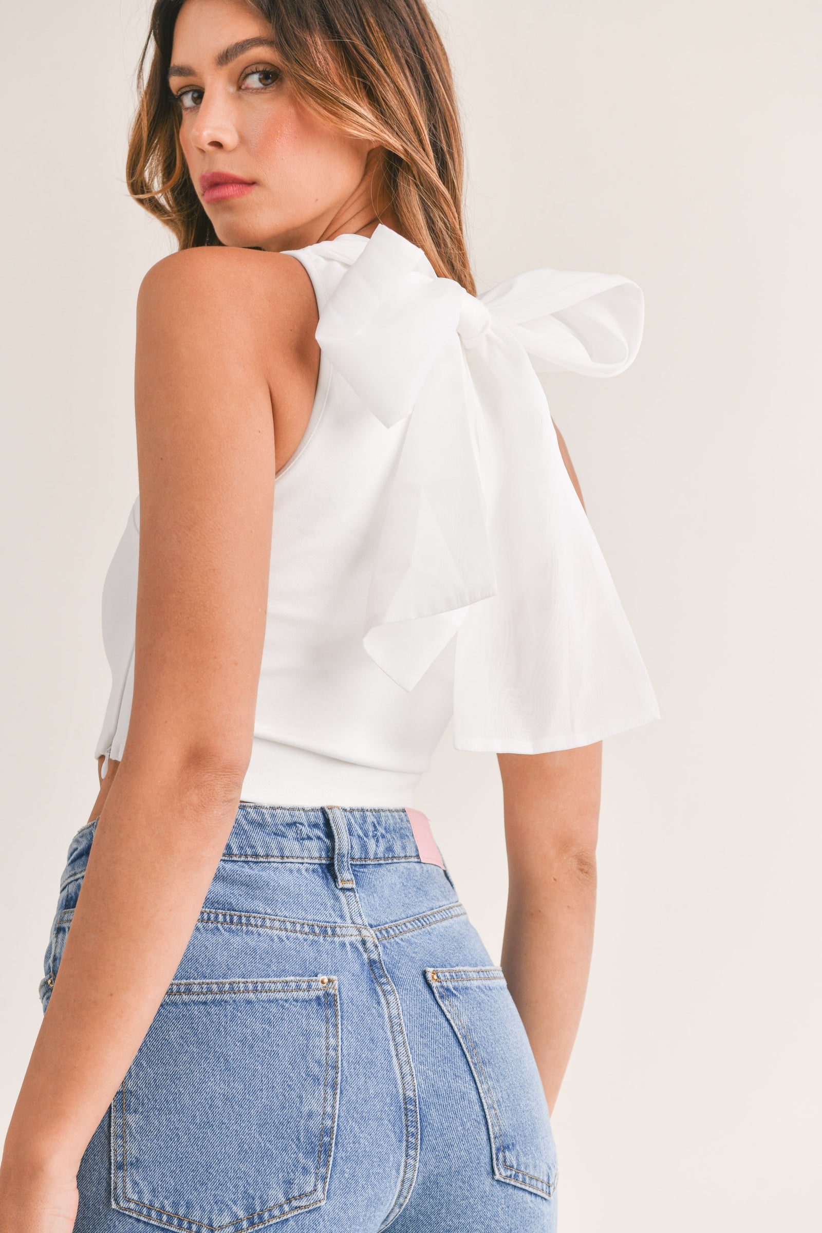 Gabrielle Short Sleeved Blouse - Dark Wood Tan | NYDJ