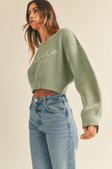 LIEKE SEASIDE LONG SLEEVE SWEATER