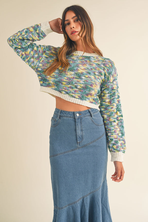 ILARIA MULTI COLOR KNIT SWEATER