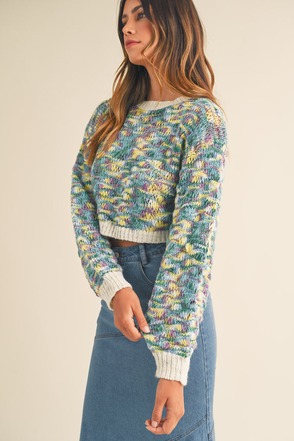 ILARIA MULTI COLOR KNIT SWEATER